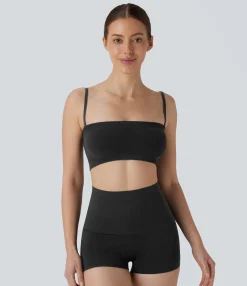 Bras & Underwear<HALARA Seamless Flow Waffle Removable Strap Smoothing Lounge Tube Bra