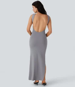 Party Dresses|Maxi & Midi Dresses<HALARA Sleeveless Slim Maxi Dress