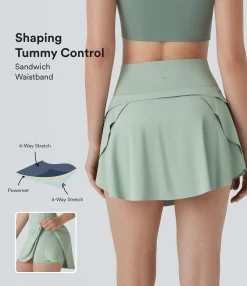 Mini Skirts|Active Skirts<HALARA SoCinched High Waisted Tummy Control 2-in-1 Pocket Mini Tennis Skirt