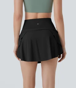 Mini Skirts|Active Skirts<HALARA SoCinched High Waisted Tummy Control 2-in-1 Pocket Mini Tennis Skirt