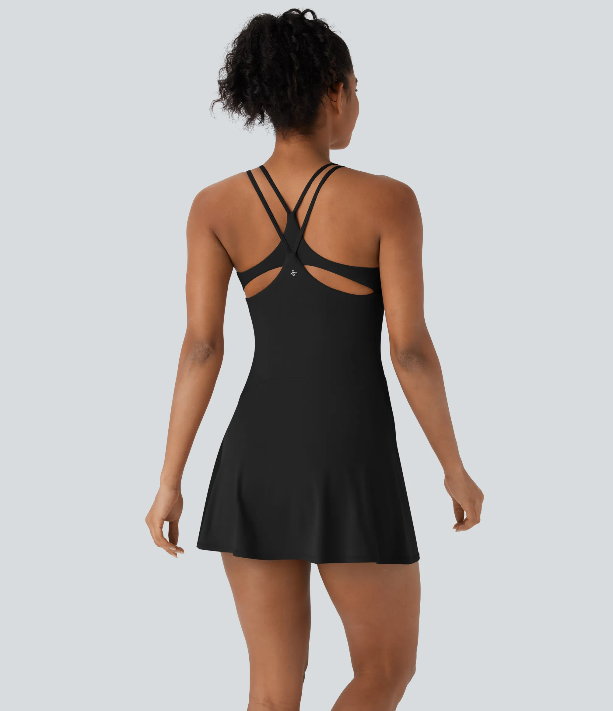 Active Dresses|Dresses<HALARA SoftlyZero™ Airy Cut Out Pocket 2-in-1 Cool Touch Mini Dance Active Dress-Easy Peezy Edition