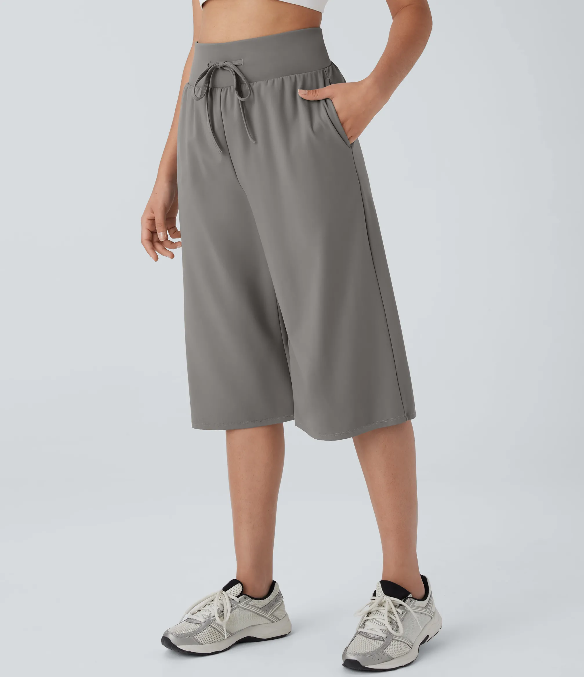 High-Waisted Pants|Pants<HALARA SoftlyZero™ Airy High Waisted Drawstring Pocket Cool Touch Yoga Pants