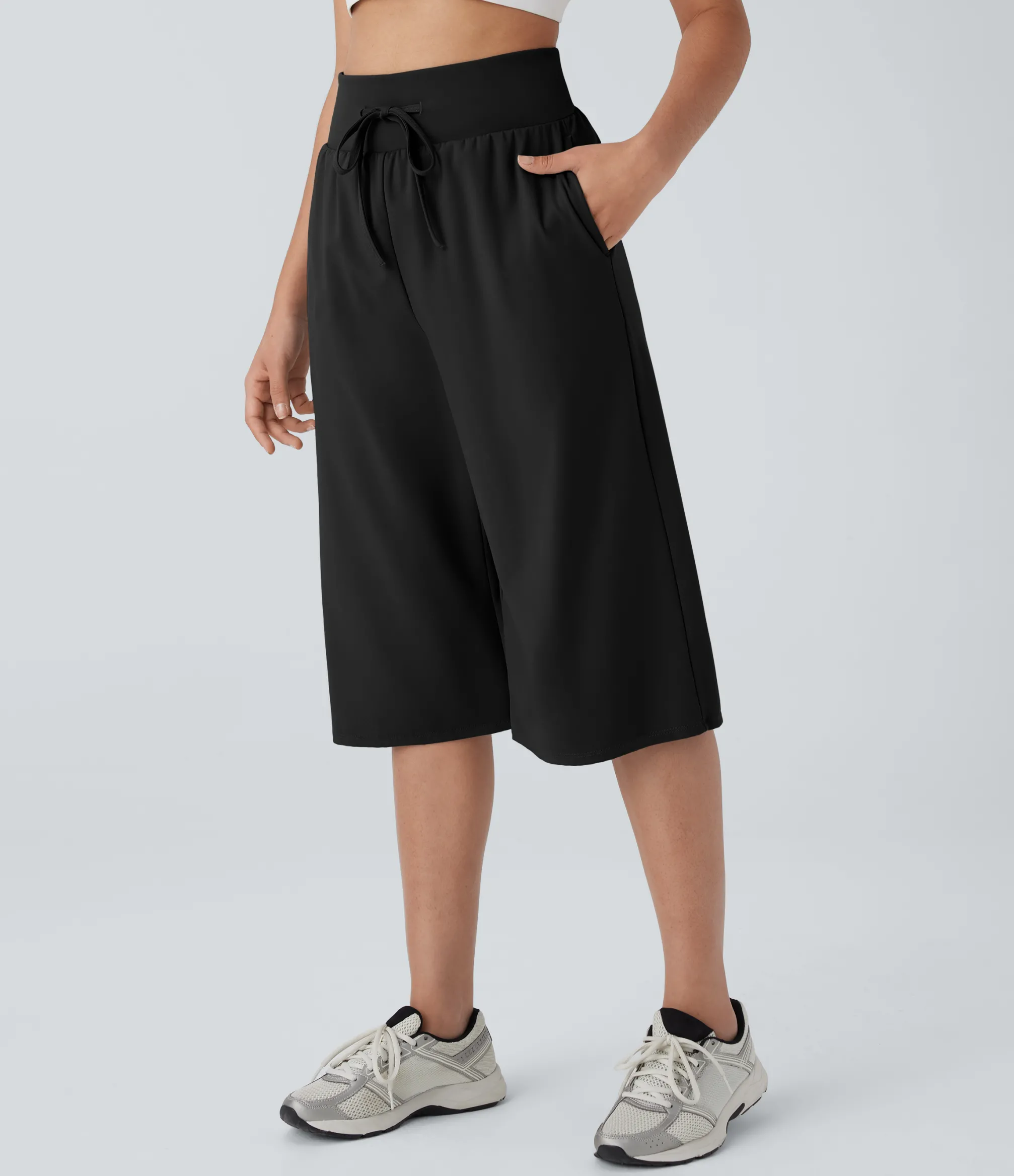High-Waisted Pants|Pants<HALARA SoftlyZero™ Airy High Waisted Drawstring Pocket Cool Touch Yoga Pants