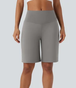 Active Shorts|Shorts<HALARA SoftlyZero™ Airy High Waisted Pockets Cool Touch Yoga Bermuda Shorts