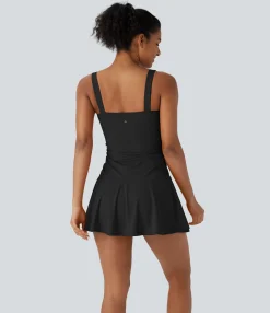 Dresses|Active Dresses<HALARA SoftlyZero™ Airy 2-in-1 Pocket Cool Touch Flare Micro Mini Dance Active Dress