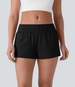 Active Shorts|Shorts<HALARA SoftlyZero™ Airy Low Rise Cool Touch Shorts 3'' with Pockets
