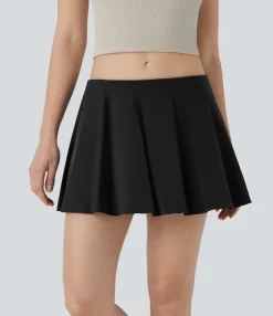 Skirts<HALARA SoftlyZero™ Airy Low Rise 2-in-1 Pocket Cool Touch A Line Mini Casual Skirt-UPF50+