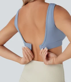 Sports Bras|Sports Bras<HALARA SoftlyZero™ Airy Low Support Adjustable Buckle Cool Touch Nursing Yoga Sports Bra