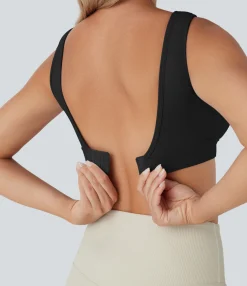 Sports Bras|Sports Bras<HALARA SoftlyZero™ Airy Low Support Adjustable Buckle Cool Touch Nursing Yoga Sports Bra