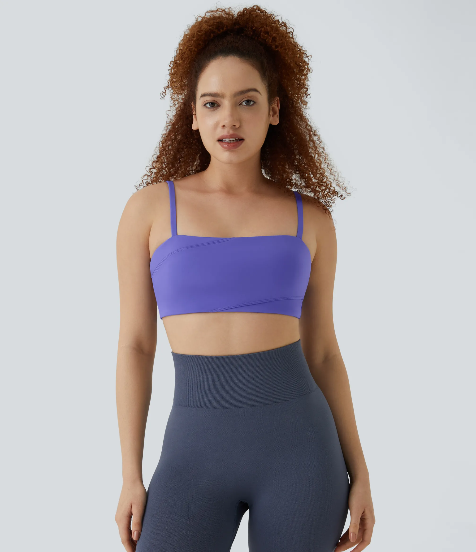 Sports Bras|Sports Bras<HALARA SoftlyZero™ Airy Low Support Slip Cool Touch Pilates Sports Bra-UPF50+