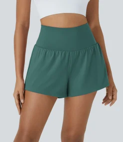 Active Shorts|Shorts<HALARA SoftlyZero™ Airy Super High Waisted Cool Touch Yoga Shorts with Pockets