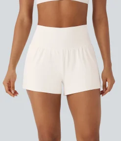 Active Shorts|Shorts<HALARA SoftlyZero™ Airy Super High Waisted Cool Touch Yoga Shorts with Pockets