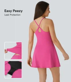 Active Dresses|Mini Dresses<HALARA SoftlyZero™ Plush Active Dress-Easy Peezy plus Leak Protection Edition