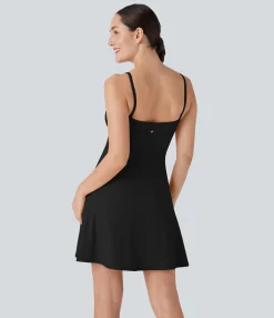 Active Dresses|Dresses<HALARA SoftlyZero™ Plush Corset 2-in-1 Mini Casual Dress with Pocket-Longer Length