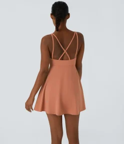 Active Dresses|Dresses<HALARA SoftlyZero™ Plush 2-Piece Pocket Dance Active Dress