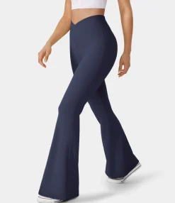 Pocket Leggings|Softlyzero™ Fabric Leggings<HALARA SoftlyZero™ Thermal Crossover High Waisted Pocket Leggings