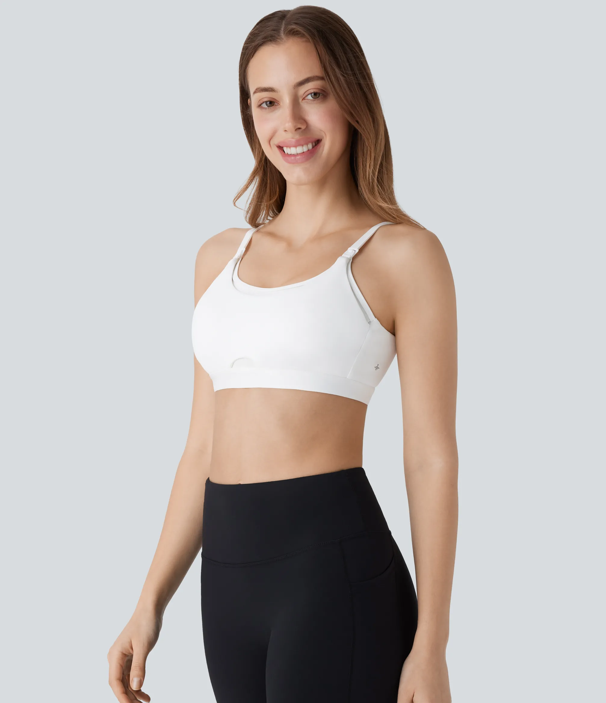 Sports Bras|Sports Bras<HALARA SpeedWave™ Medium Support Adjustable Hook Quick Dry Nursing Workout Sports Bra