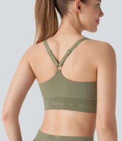 Sports Bras|Sports Bras<HALARA SpeedWave™ Medium Support Quick Dry Workout Sports Bra