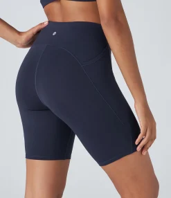 Active Shorts|Bikers<HALARA SpeedWave™ V Shaped High Waisted Pocket Quick Dry Workout Biker Shorts 7''