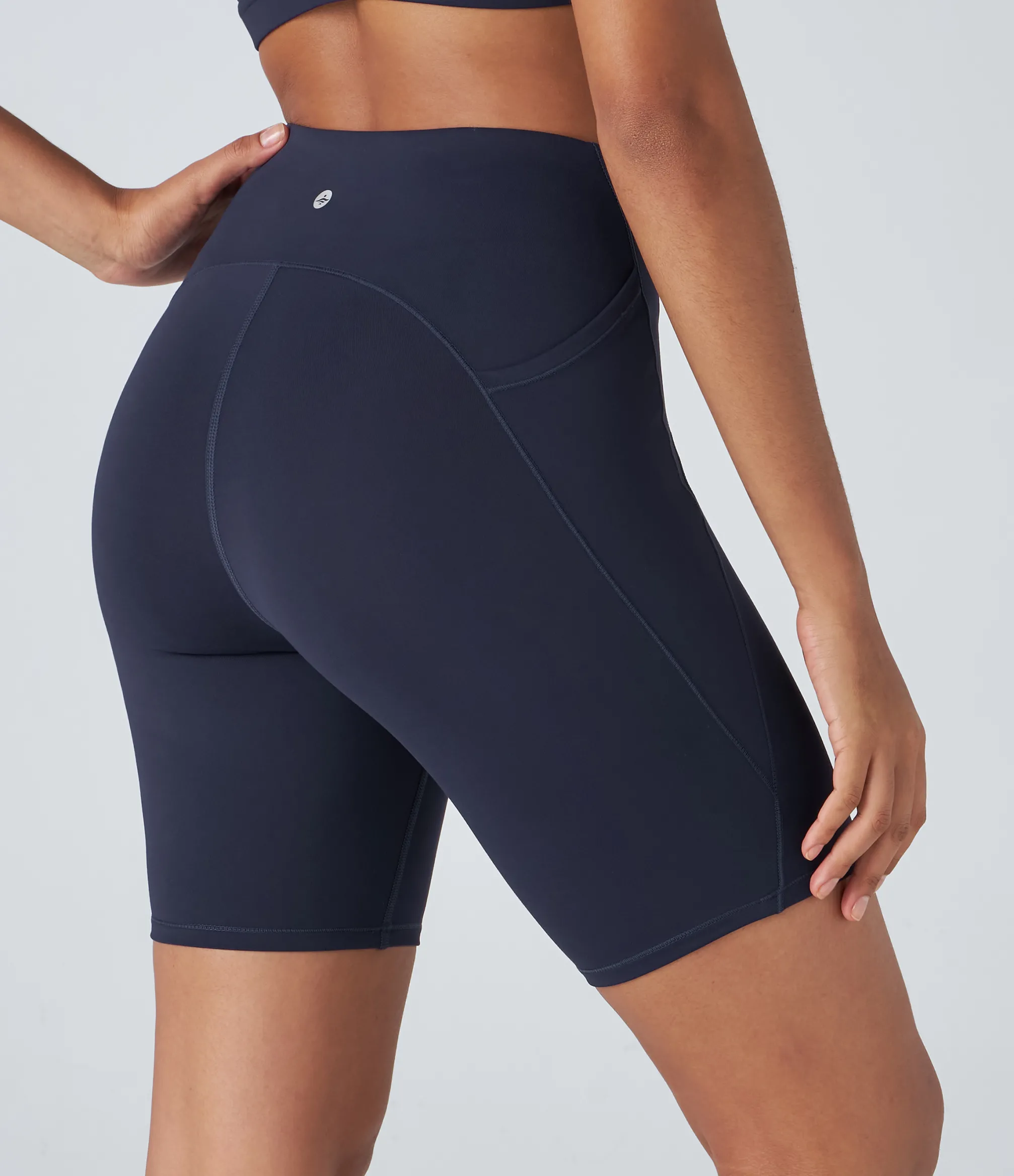 Active Shorts|Bikers<HALARA SpeedWave™ V Shaped High Waisted Pocket Quick Dry Workout Biker Shorts 7''