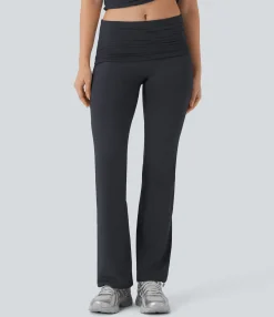 High-Waisted Pants|Pants<HALARA Super High Waisted Foldover Yoga Pants