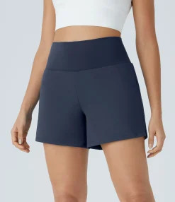 5'' Shorts|Active Shorts<HALARA Super High Waisted Pocket & Pocket 2-in-1 Yoga Shorts 5''-Longer Length