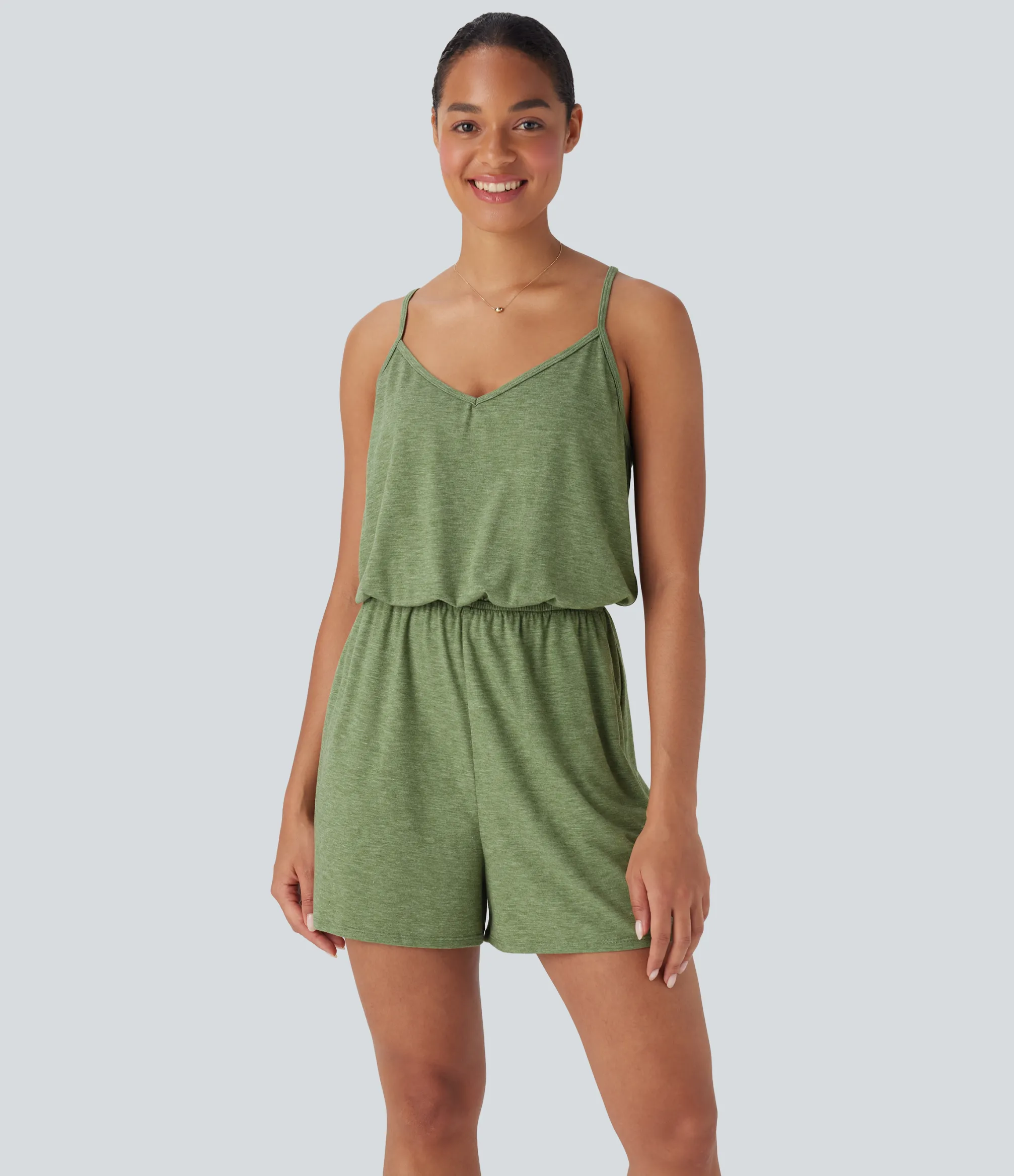 Jumpsuits<HALARA Wide Leg Jumpsuit with Pockets
